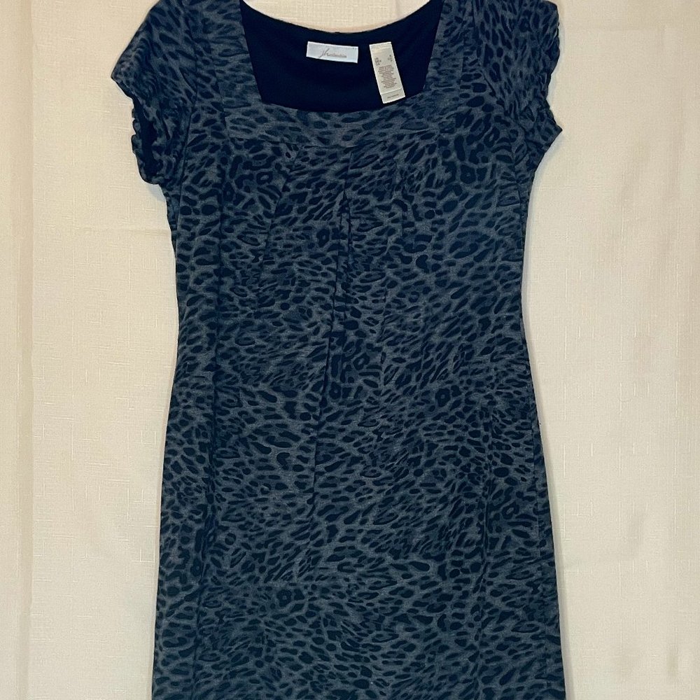 Black and Grey jh Collectibles Cheetah Print Dress